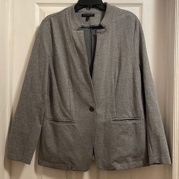 Banana Republic light grayish blue blazer - Picture 1 of 5